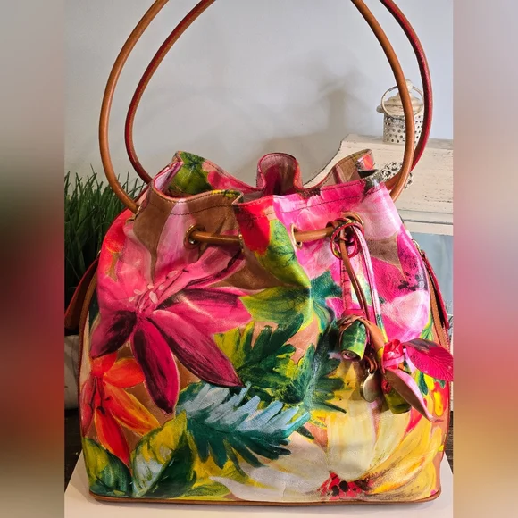 Brahmin Trina Bucket Bag Limited Edition - Picture 1 of 13